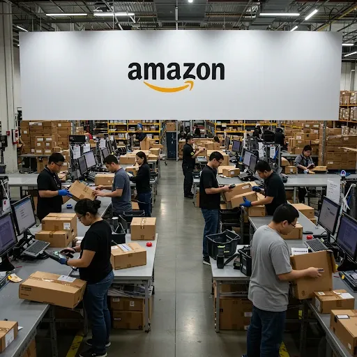 Amazon Abre Vacantes para Auxiliar de Clasificación de Pedidos