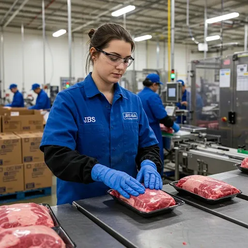 JBS USA Necesita Trabajadores en el Área de Empaque