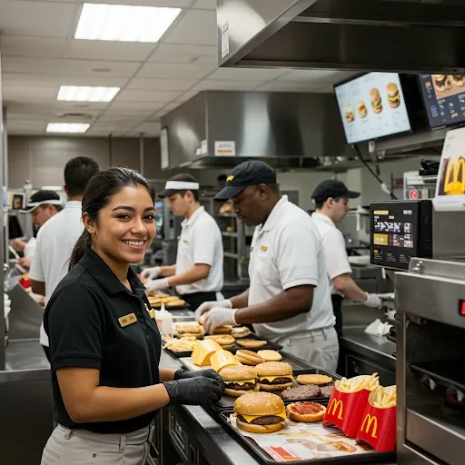 McDonald's Abre Oportunidades en Cocina y Producción