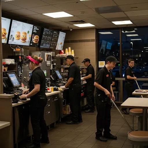 McDonald's Contrata Personal para Turnos Nocturnos y Fines de Semana