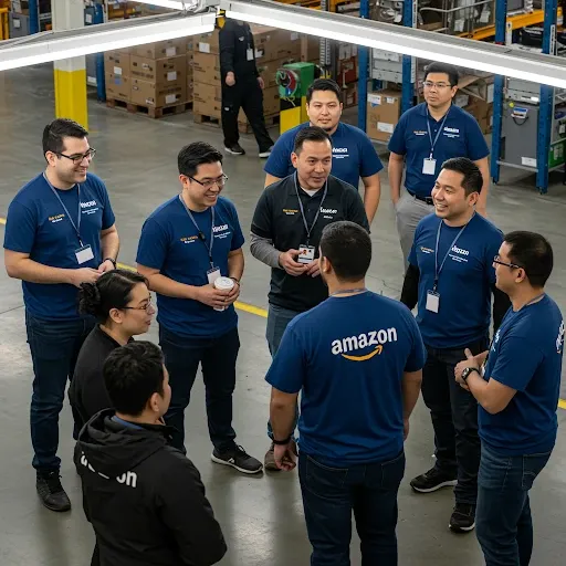 Vacante de Auxiliar de Almacén en Amazon: Todo Sobre Salario, Beneficios y Registro