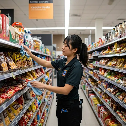 Trabajo en el Área de Limpieza en ALDI: Detalles del Puesto