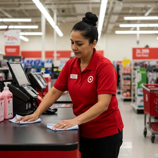 Trabajo en el Área de Limpieza en Target