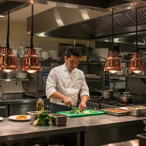 Trabajo en la Cocina del Hilton